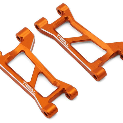 Treal Hobby Aluminum Front Upper Suspension Arm Set Traxxas Mini Maxx Orange