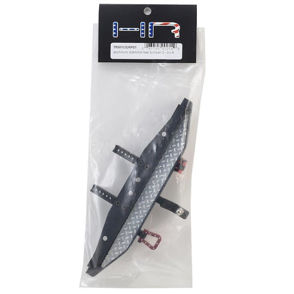 Hot Racing TRXF03ERP01 Aluminum Diamond Rear Bumper for Traxxas TRX-4