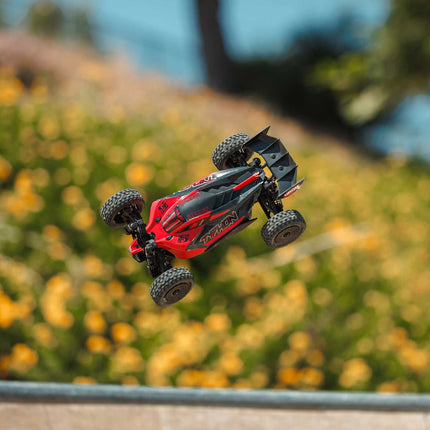 Arrma Typhon Grom 223S BLX 1/18 Brushless RTR 4WD Buggy Red W/Battery/Charger