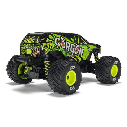 ARRMA Gorgon Grom 4x4 1/16 Scale RTR Brushed Monster Truck Yellow ARA2130T1