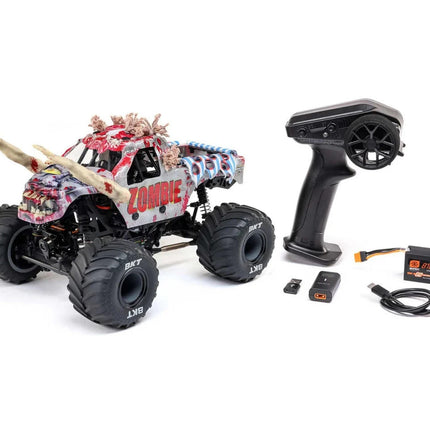 Losi 1/18 Mini LMT 4X4 Brushed RTR Monster Truck (Zombie) LOS01026T4