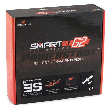 Spektrum RC Smart G2 Powerstage Air Bundle w/3S Smart LiPo Battery (4000mAh)