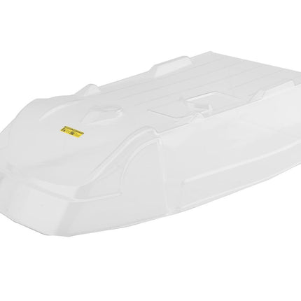 JConcepts L8 Night G3 Speedway 1/10 Dirt Oval Latemodel Body w/Spoiler (Clear) 