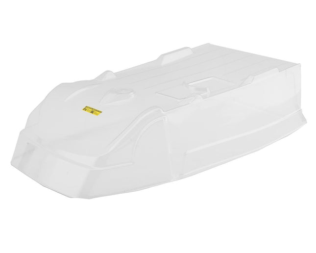 JConcepts L8 Night G3 Speedway 1/10 Dirt Oval Latemodel Body w/Spoiler (Clear) 