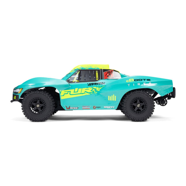 Arrma 1/10 FURY 223S BLX Brushless 2WD Short Course Truck RTR with DSC, Green