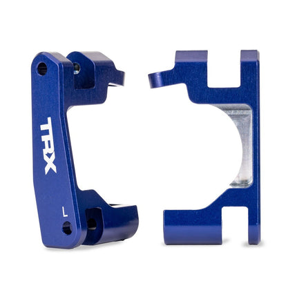 Traxxas 9063-BLUE Aluminum Blue Caster Blocks (L&R) TRA9063BLUE