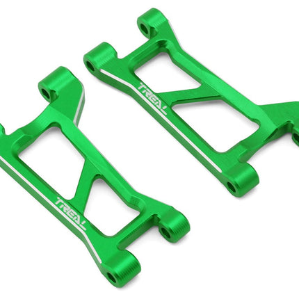 Treal Hobby Aluminum Front Upper Suspension Arm Set Traxxas Mini Maxx Green