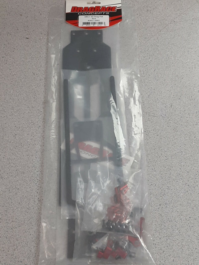 DragRace Concepts DRC1 Drag Pak V2 Street Eliminator Drag Conversion Kit Red New