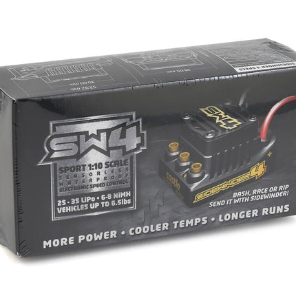 Castle Creations Sidewinder SW4 Waterproof 1/10 ESC 010-0164-00 New!!