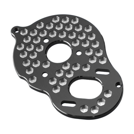 JCONCEPTS 2353-2 Aluminum Motor Mount Honeycomb Rc10B5/B5m Black