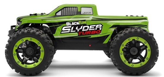 Blackzon Slyder MT Turbo 1/16 4WD RTR 2S Brushless - Green BZN540200