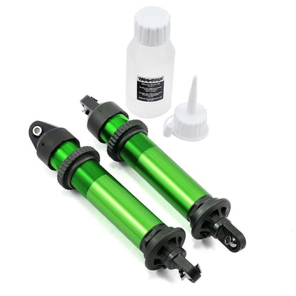 Traxxas 7761G X-Maxx GTX Assembled Shocks (Green) (2) TRA7761G