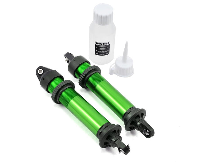 Traxxas 7761G X-Maxx GTX Assembled Shocks (Green) (2) TRA7761G
