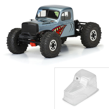 Pro-Line 1/10 Comp Wagon Cab-Only Clear Body 12.3" 313mm Wheelbase Crawlers