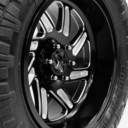 CEN CKD0619 Ford F250 KG1 Bullet Wheel Lugs (Chrome) (24) (2mm Studs) w/Tool