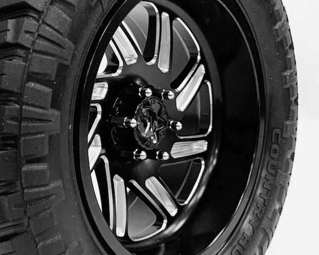 CEN CKD0619 Ford F250 KG1 Bullet Wheel Lugs (Chrome) (24) (2mm Studs) w/Tool