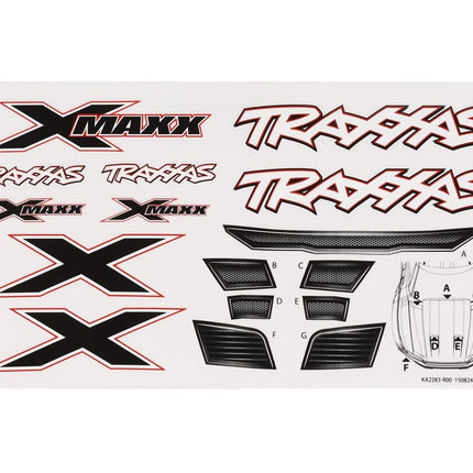 Traxxas 7711T X-Maxx Pre-Painted Body (Rock n' Roll) TRA7711T