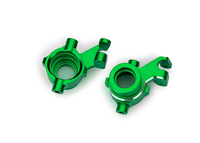 Traxxas 10237-GRN Aluminum Green Steering Blocks (L&R) TRA10237GRN