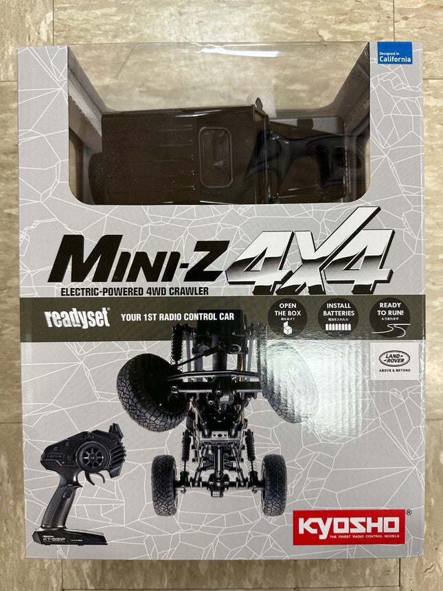 Kyosho MINI-Z 4×4 RTR Land Rover Defender 90 Autobiography Gray/Black KYO32526GM