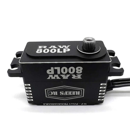 ReefsRC RAW800LP Digital Waterproof Brushless Servo Black High Voltage Reefs146