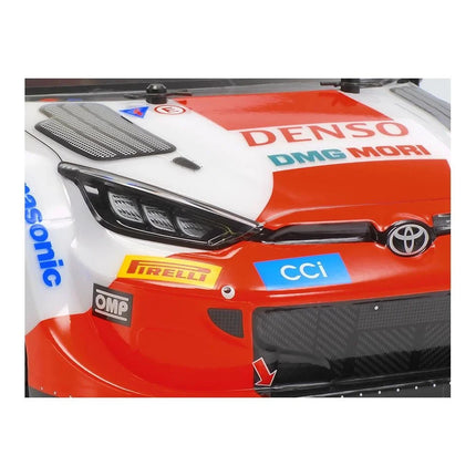 Tamiya Toyota GAZOO Racing WRT/GR Yaris Rally1 1/10 4WD Electric Rally Car Kit 