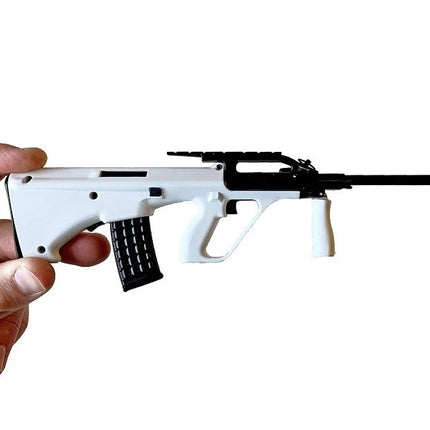 GoatGuns 1/3 Scale Die Cast Bullpup Model, White