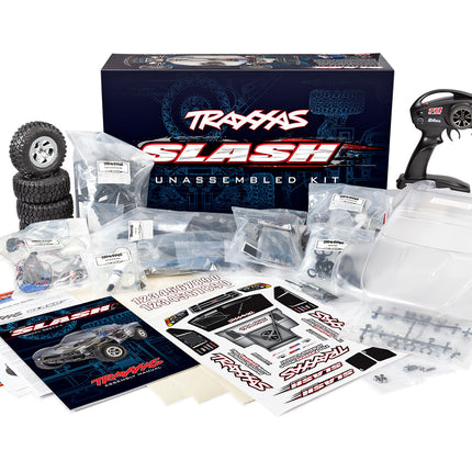Traxxas 58214-4 Slash® 1/10 Electric 2WD Short Course Truck Kit (Clear) w/XL-5™ ESC & TQ™ 2.4GHz Radio TRA58214-4
