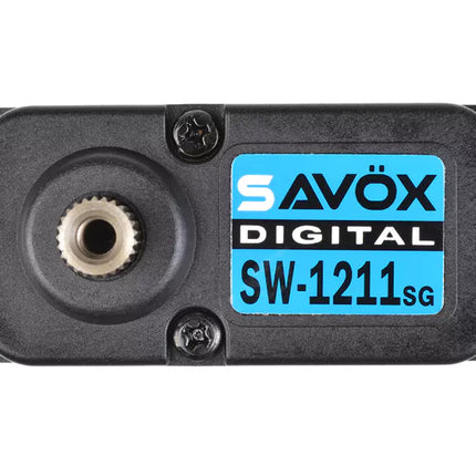 Savox Waterproof Aluminum Case Digital Steel Gear Servo SW-1211SG