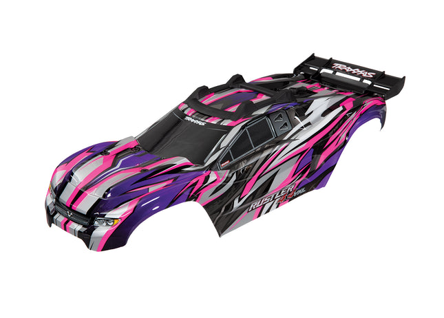 Traxxas 6717P Rustler 4X4 VXL Pre-Painted Body w/Clipless Mounting Pink TRA6717P