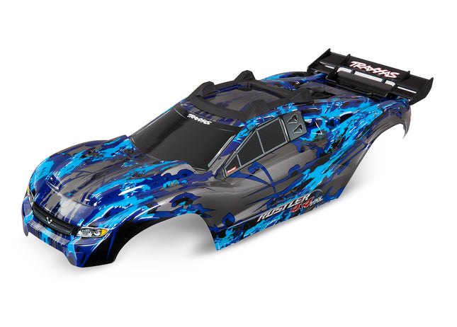 Traxxas 6717X Rustler 4x4 VXL Body Silver TRA6717X