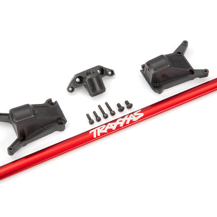 Traxxas 6730R Rustler/Slash 4x4 LCG Chassis Brace Kit Red TRA6730R