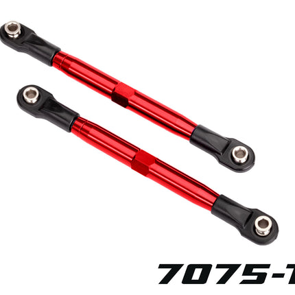 Traxxas 6742R Rustler 4X4 87mm Aluminum Toe Link Red TRA6742R