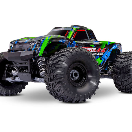 Traxxas 67454-4 Stampede® 4x4 VX3 1/10 RTR 4WD Brushless Monster Truck w/VX3 ESC, TQi™ Sport 2.4GHz Radio & TSM® (Various Colors) TRA67454-4