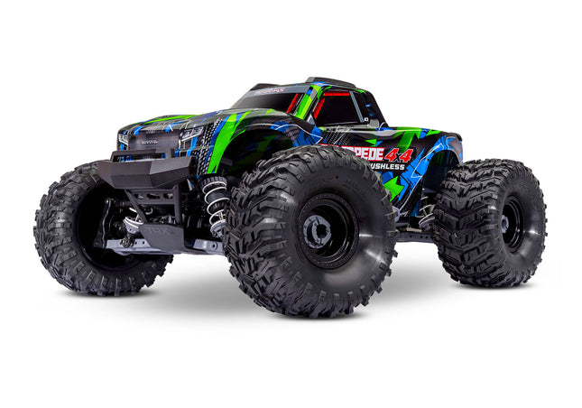 Traxxas 67454-4 Stampede® 4x4 VX3 1/10 RTR 4WD Brushless Monster Truck w/VX3 ESC, TQi™ Sport 2.4GHz Radio & TSM® (Various Colors) TRA67454-4