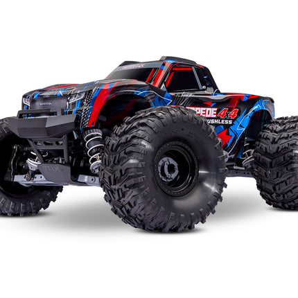 Traxxas 67454-4 Stampede® 4x4 VX3 1/10 RTR 4WD Brushless Monster Truck w/VX3 ESC, TQi™ Sport 2.4GHz Radio & TSM® (Various Colors) TRA67454-4