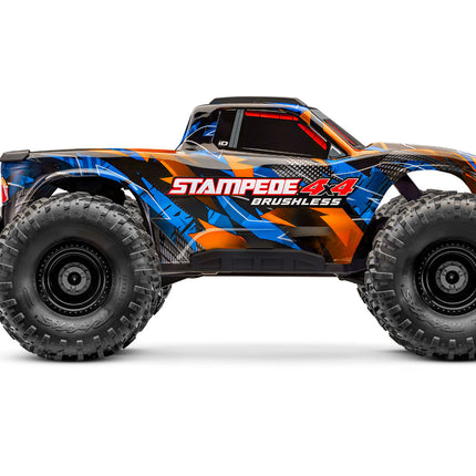 Traxxas 67454-4 Stampede® 4x4 VX3 1/10 RTR 4WD Brushless Monster Truck w/VX3 ESC, TQi™ Sport 2.4GHz Radio & TSM® (Various Colors) TRA67454-4