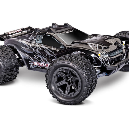Traxxas 67464-4 Rustler® 4x4 VX3 1/10 RTR 4WD Brushless Stadium Truck w/VX3 ESC, TQi™ Sport 2.4GHz Radio & TSM® (Various Colors) TRA67464-4