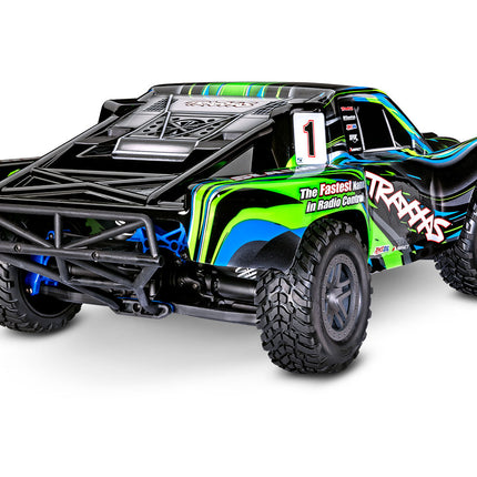 Traxxas Slash BL-2S 1/10 RTR 4X4 Brushless Short Course Truck w/BL-2S ESC & TQ 2.4GHz Radio TRA68154-4