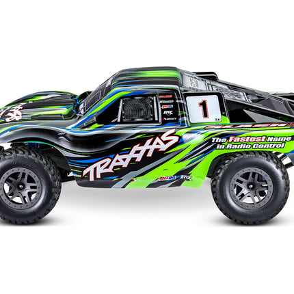 Traxxas Slash BL-2S 1/10 RTR 4X4 Brushless Short Course Truck w/BL-2S ESC & TQ 2.4GHz Radio TRA68154-4