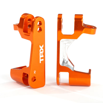 Traxxas 6832A Aluminum Caster Block Set Orange TRA6832A