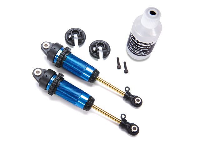 Traxxas 7462 GTR XX-Long TiN Shocks Blue TRA7462