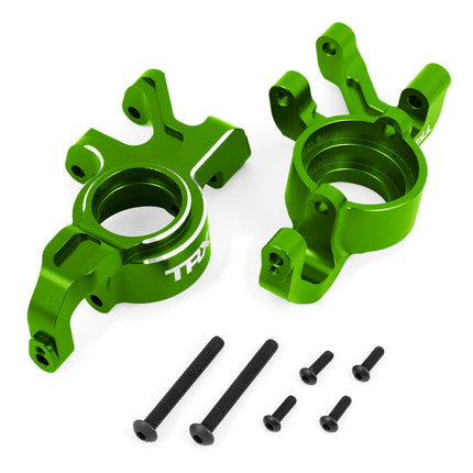 Traxxas 7836-GRN Green Aluminum Steering Blocks (L&R) TRA7836GRN