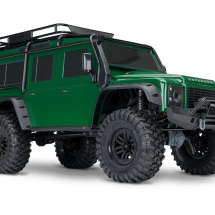 Traxxas TRX-4 1/10 Scale & Trail Rock Crawler w/Land Rover Defender Body w/XL-5 ESC & TQi 2.4GHz Radio TRA82256-4