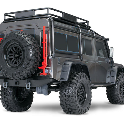 Traxxas TRX-4 1/10 Scale & Trail Rock Crawler w/Land Rover Defender Body w/XL-5 ESC & TQi 2.4GHz Radio TRA82256-4