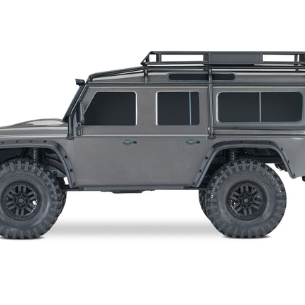 Traxxas TRX-4 1/10 Scale & Trail Rock Crawler w/Land Rover Defender Body w/XL-5 ESC & TQi 2.4GHz Radio TRA82256-4