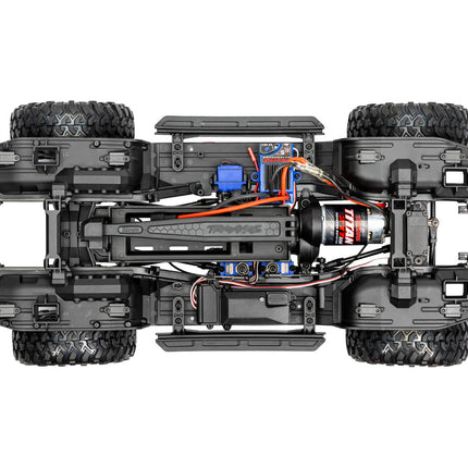 Traxxas TRX-4 1/10 Scale & Trail Rock Crawler w/Land Rover Defender Body w/XL-5 ESC & TQi 2.4GHz Radio TRA82256-4