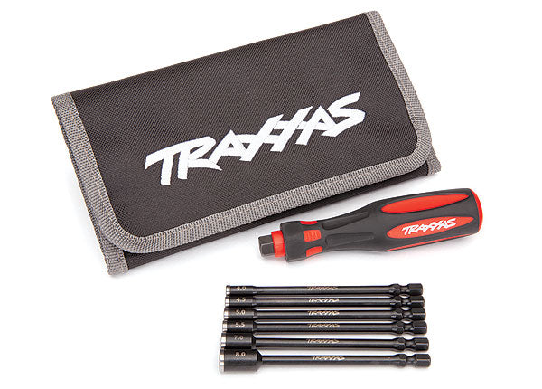 Traxxas 8719 6-Piece Metric Nut Driver Master Set w/Carrying Case TRA8719