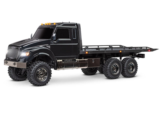 Traxxas TRX-6 1/10 6x6 Ultimate RC Hauler Flatbed Tow Truck w/TQi 2.4GHz Radio & Pro Scale Winch TRA88086-84-BLK