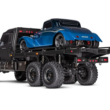 Traxxas TRX-6 1/10 6x6 Ultimate RC Hauler Flatbed Tow Truck w/TQi 2.4GHz Radio & Pro Scale Winch TRA88086-84-BLK