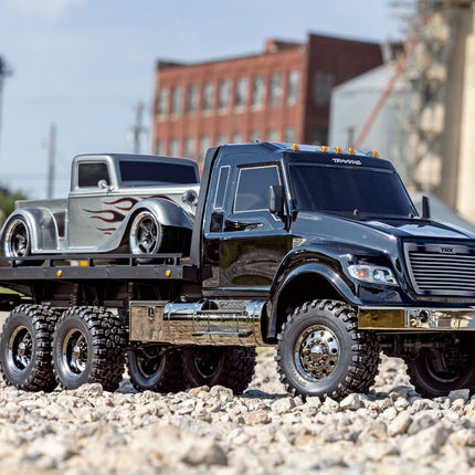 Traxxas TRX-6 1/10 6x6 Ultimate RC Hauler Flatbed Tow Truck w/TQi 2.4GHz Radio & Pro Scale Winch TRA88086-84-BLK